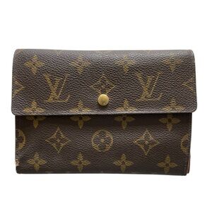 Louis Vuitton Monogram Compact International Wallet w COA